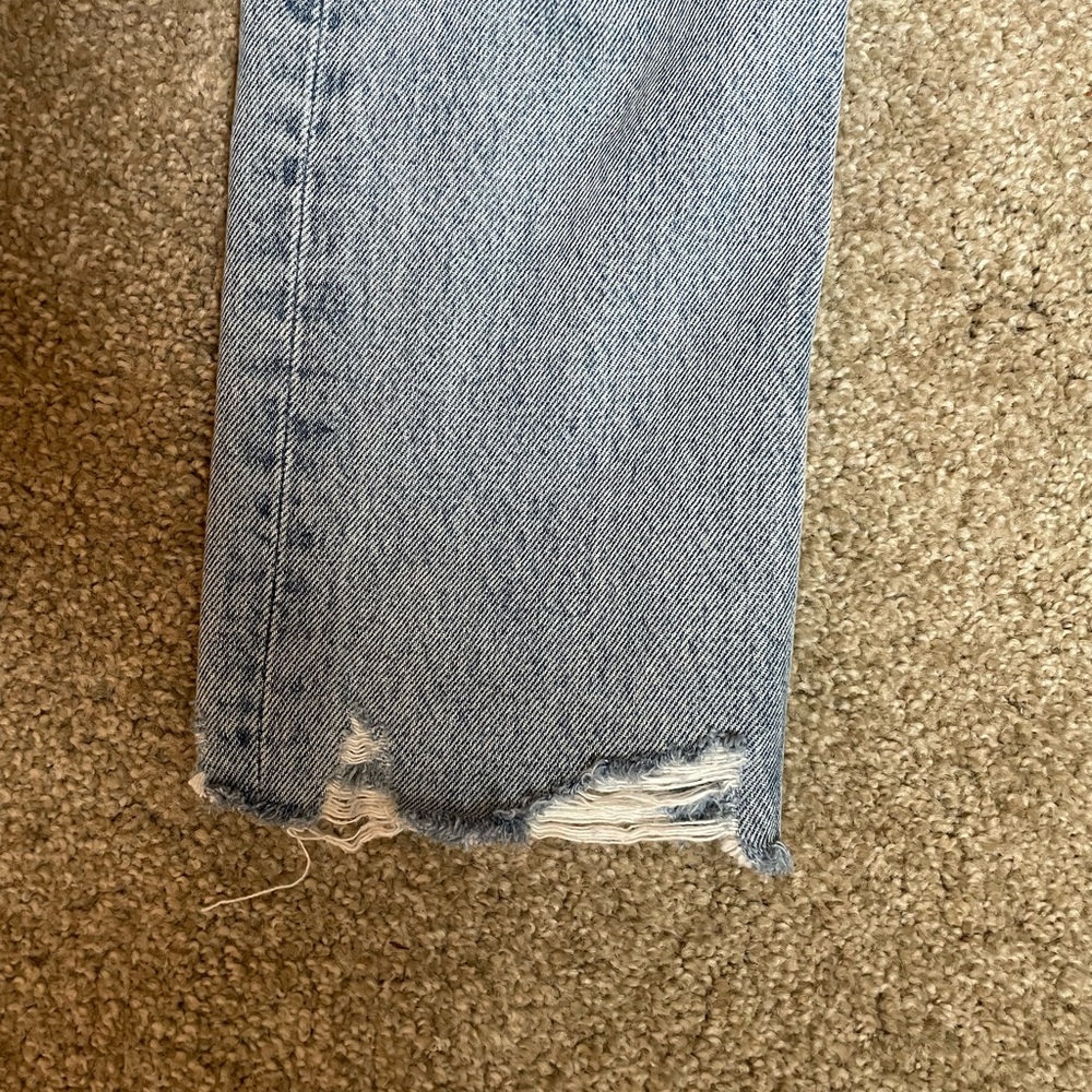 AGOLDE Riley High Rise Straight Crop Sz 24 - Picture 3 of 12